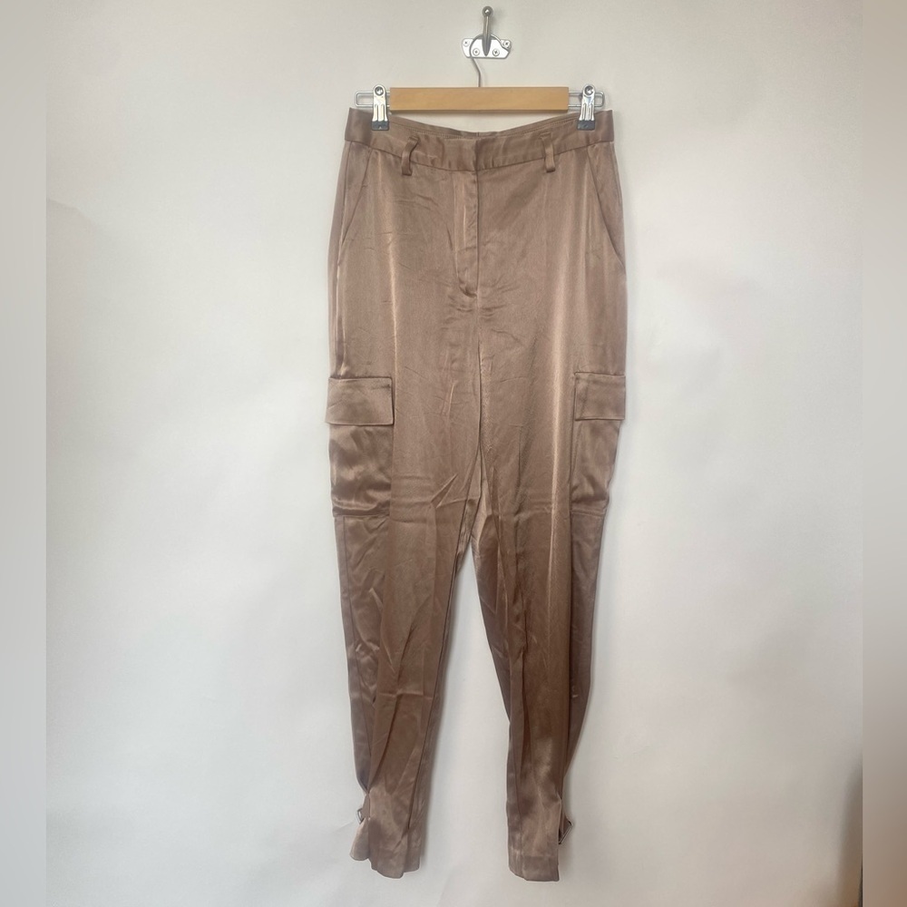 Aritzia Babaton Refined Cargo Pant in Deep Taupe, Size 4 Taupe - Picture 2 of 13